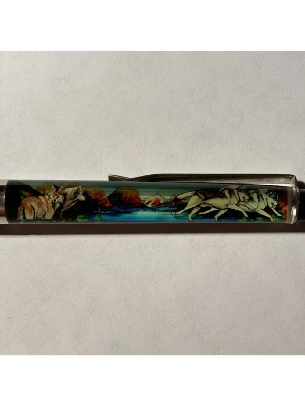 Wolves Floaty Pen North American Wildlife Denver Decal Souvenir Wolf Lover Gift